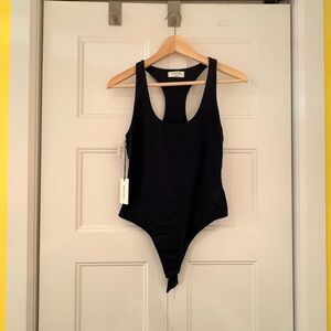 Babaton Charcoal Tank Bodysuit